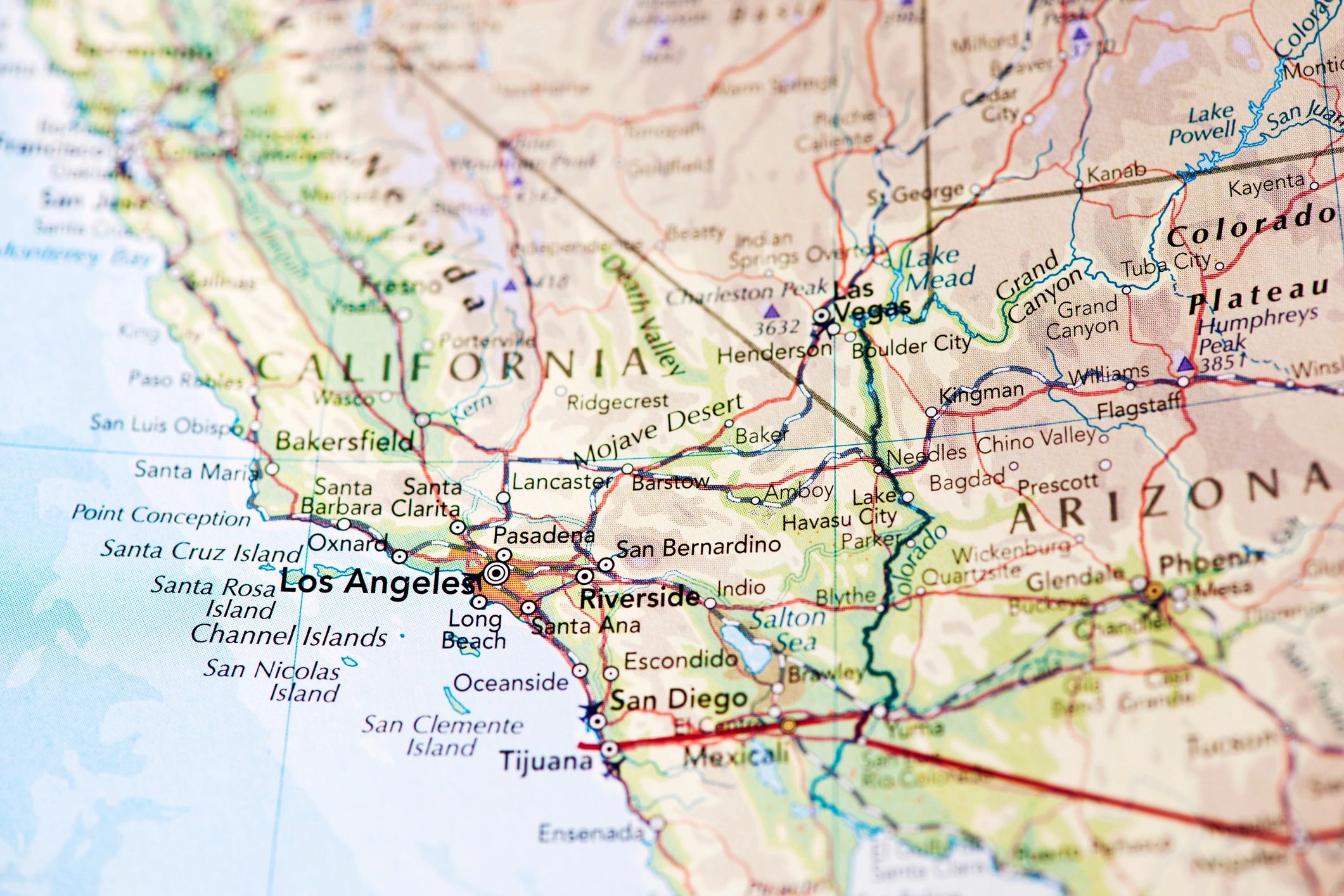 San Diego map