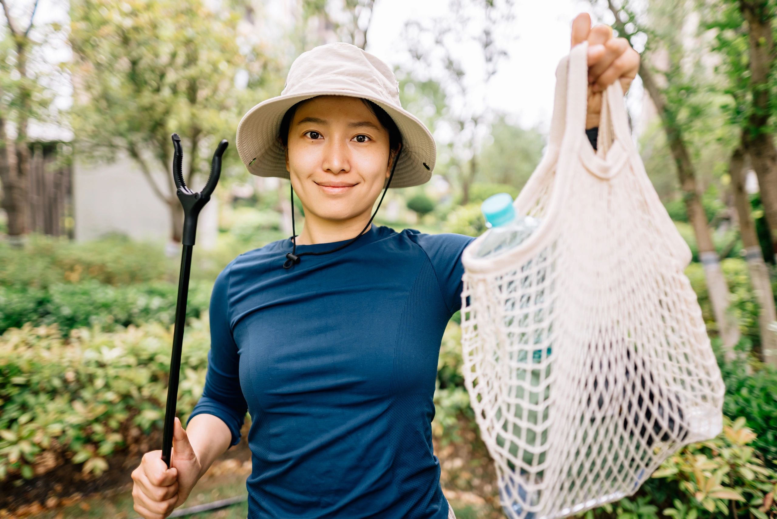 junk removal worker portrait
